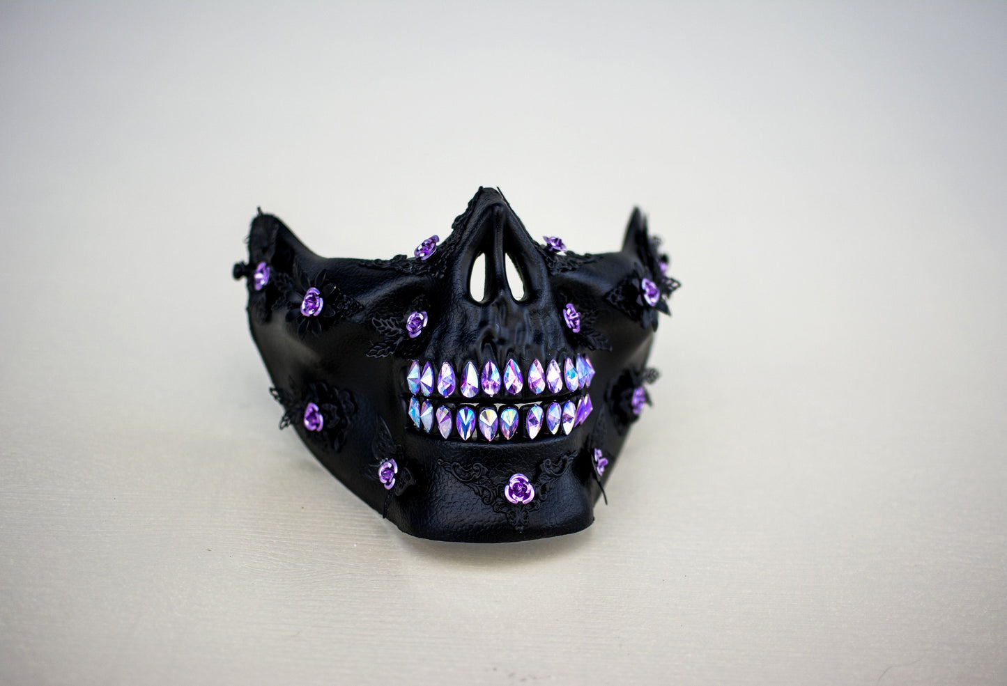 Black skull mask, Skeleton costume, Burning man, Festival accessories, Skull, Festival Muzzle, Halloween, Festival jewellery, Rave outfit