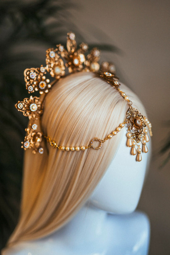 Sun crown, Moon child Halo, Halo, Halo Crown, Halo Headpiece, Halo Headband, Halo Headlights, Gold Halo, Headpiece, Wedding Crown,Boho Stars