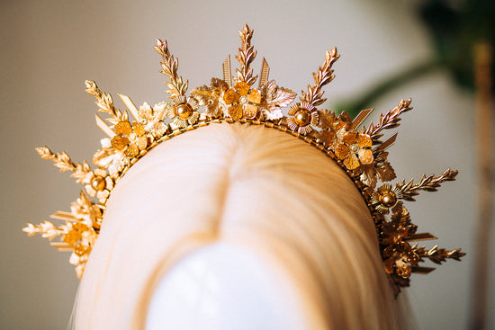 Gold Halo Crown, Halo, Halo Crown, Halo Headpiece, Halo Headband, Halo Headlights, Crown, Gold Halo, Headpiece, Wedding Crown, Headband