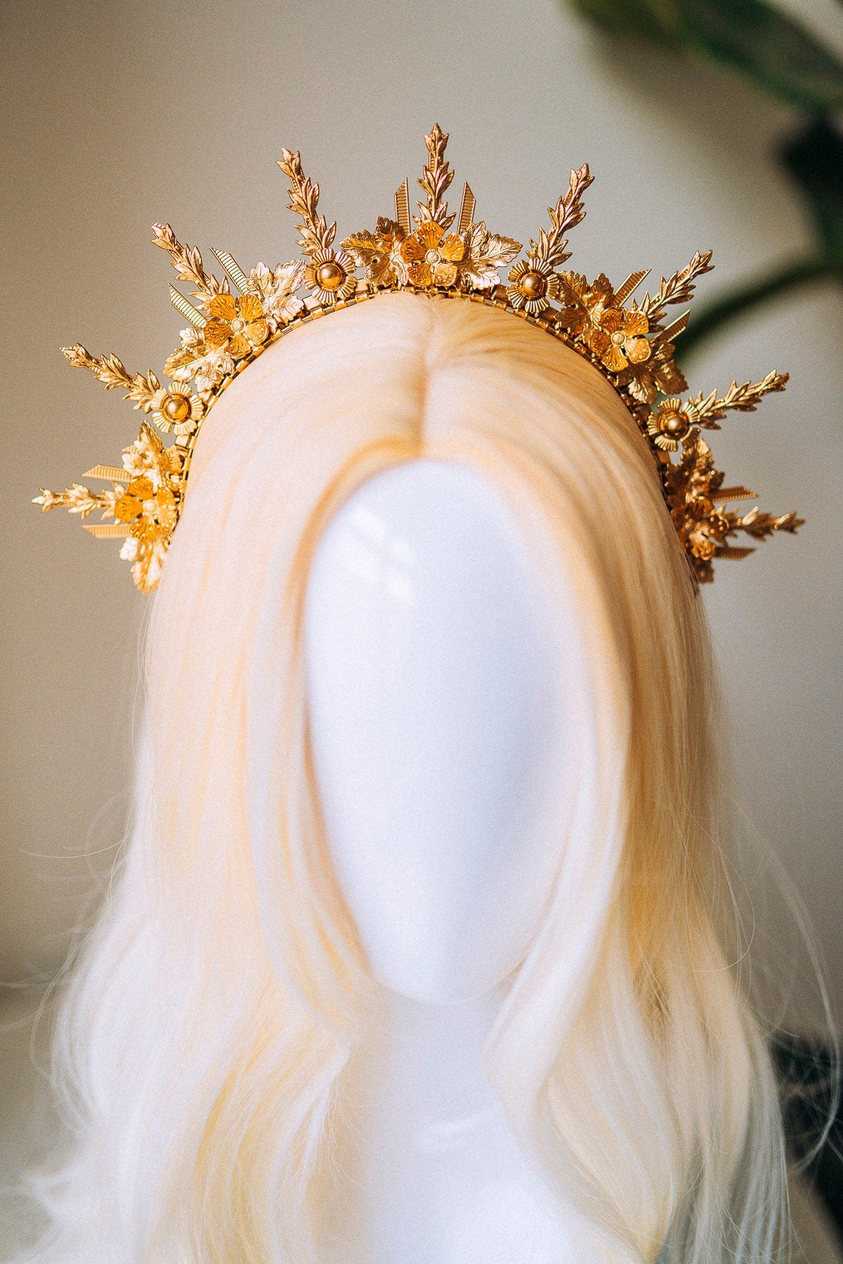 Gold Halo Crown, Halo, Halo Crown, Halo Headpiece, Halo Headband, Halo Headlights, Crown, Gold Halo, Headpiece, Wedding Crown, Headband