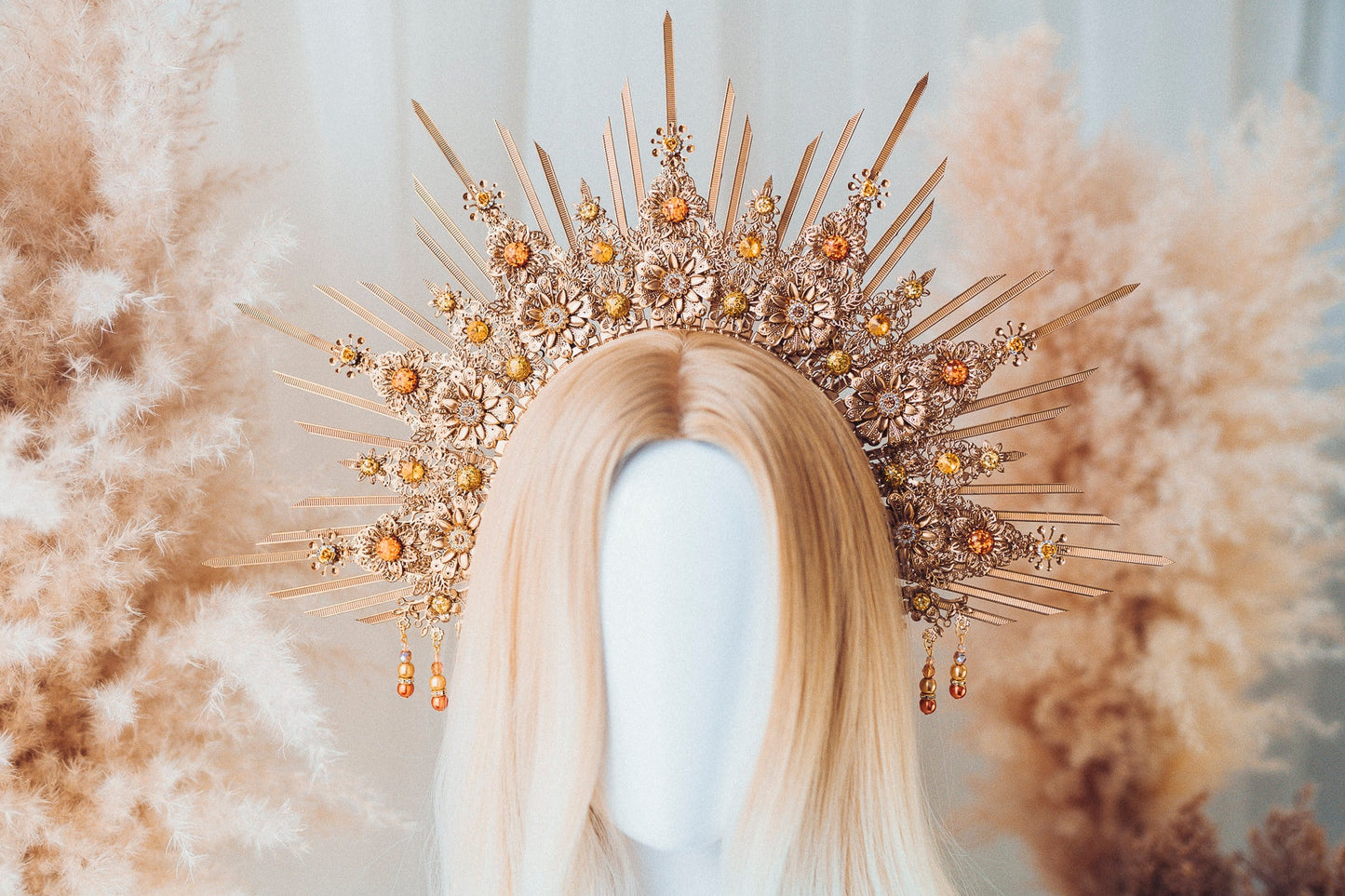 Gold Halo Crown, Halo, Halo Crown, Halo Headpiece, Halo Headband, Halo Headlights, Crown, Gold Halo, Headpiece, Wedding Crown, Headband