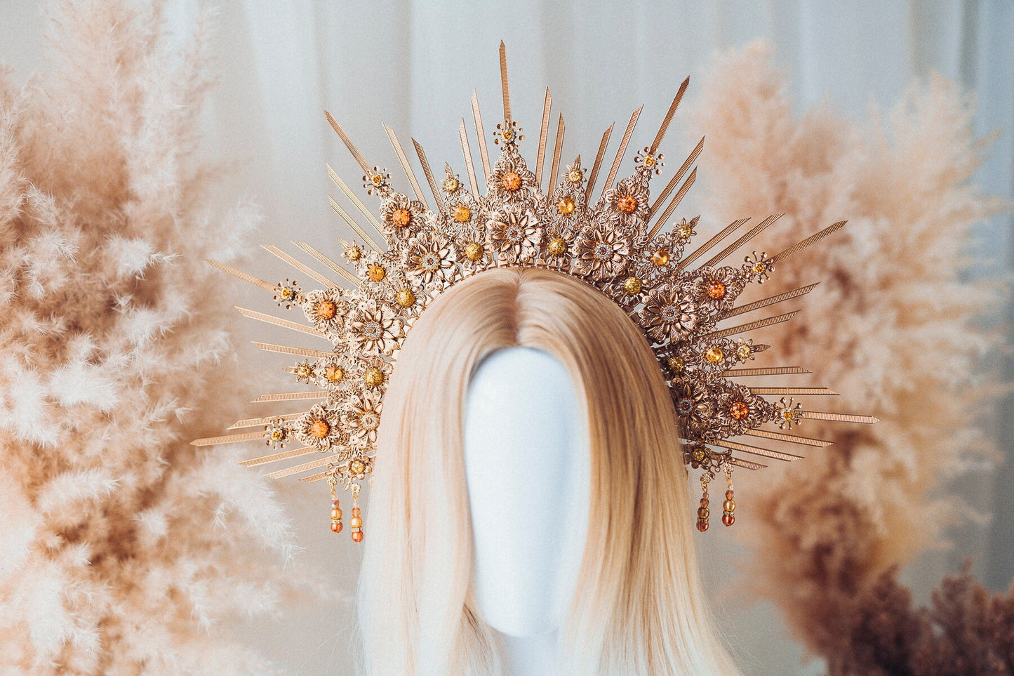 Gold Halo Crown, Halo, Halo Crown, Halo Headpiece, Halo Headband, Halo Headlights, Crown, Gold Halo, Headpiece, Wedding Crown, Headband