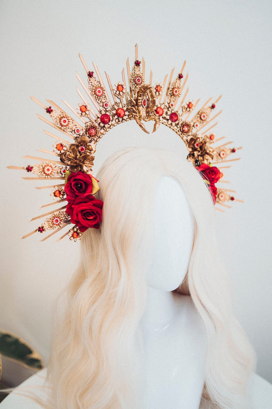 Scorpio crown Zodiac Signs Zodiac jewellery Signs Scorpio Zodiac Crown Headband Headpiece Tiara Diadem Accessories Flower crown Halloween