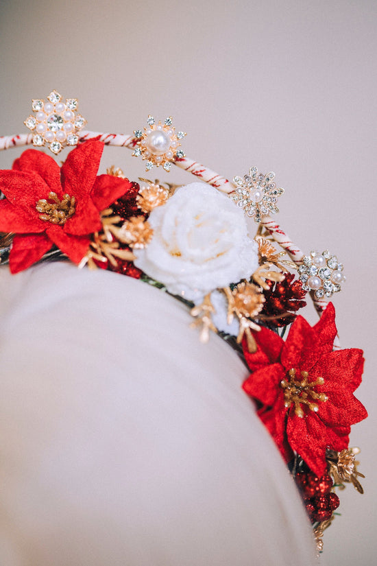 Christmas Headband Halo Headlights Halo Merry Christmas Christmas Party Crown Headband Tiara Happy Holidays Holidays Headband