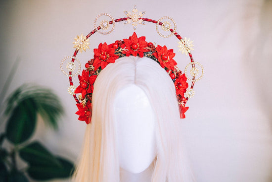 Christmas Headband Halo Headlights Halo Merry Christmas Christmas Party Crown Headband Tiara Happy Holidays Holidays Headband