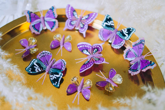 READY TO SHIP Butterfly hair clips Boho hair accessories Jewellery Hairpins Bridal headpiece Festival hair Butterflies in hair Fairy hair