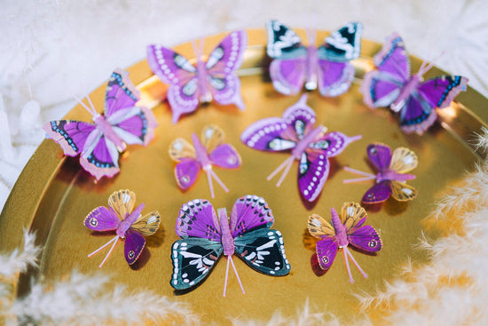 READY TO SHIP Butterfly hair clips Boho hair accessories Jewellery Hairpins Bridal headpiece Festival hair Butterflies in hair Fairy hair