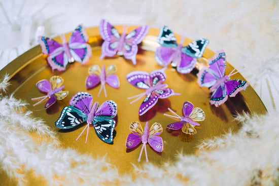 READY TO SHIP Butterfly hair clips Boho hair accessories Jewellery Hairpins Bridal headpiece Festival hair Butterflies in hair Fairy hair