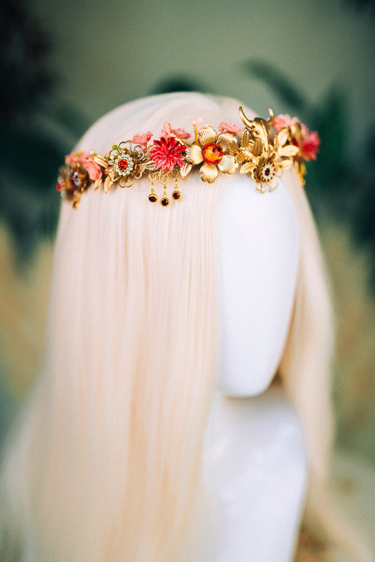 Taurus crown Zodiac Signs Zodiac jewellery Signs Taurus Zodiac Crown Headband Headpiece Tiara Diadem Accessories Flower crown Halloween