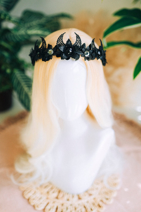 Elf Crown Elven tiara Celestial Jewellery Festival Headpiece Fairy Crown Flower Crown Wedding Tiara Bridal headpiece Flower hair wreath Boho