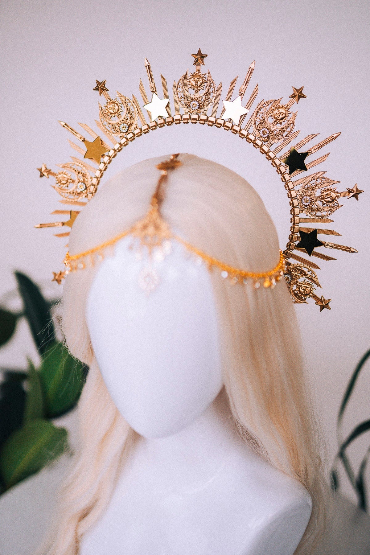 Sagittarius Zodiac Sign, Birthday headband, Birthday crown, Birthday party, Arrows, Gold halo crown, Gifts for her, Birthday gift, boho