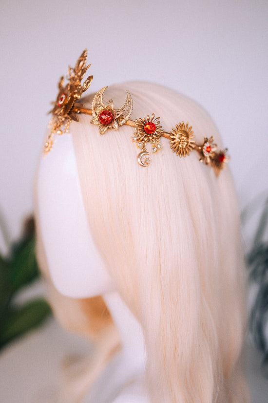 Sagittarius Zodiac Sign, Birthday headband, Birthday crown, Birthday party, Arrows, Gold crown, Gifts for her, Birthday gift, boho style