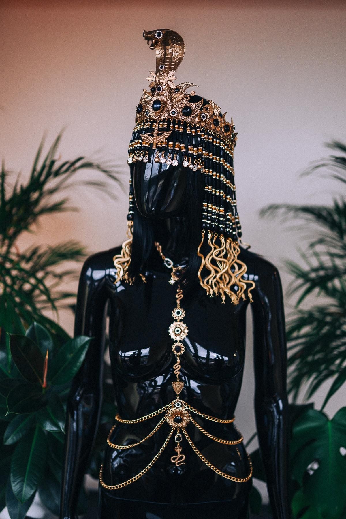 Gold Cleopatra costume