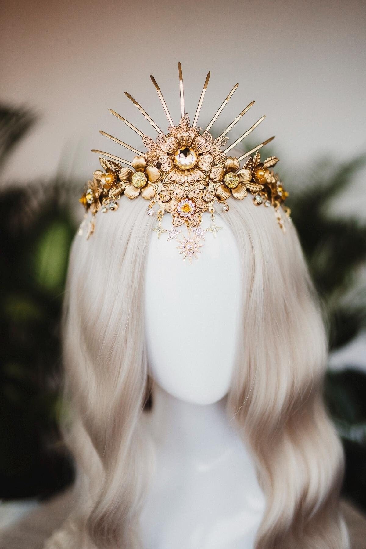 Gold Wedding Crown