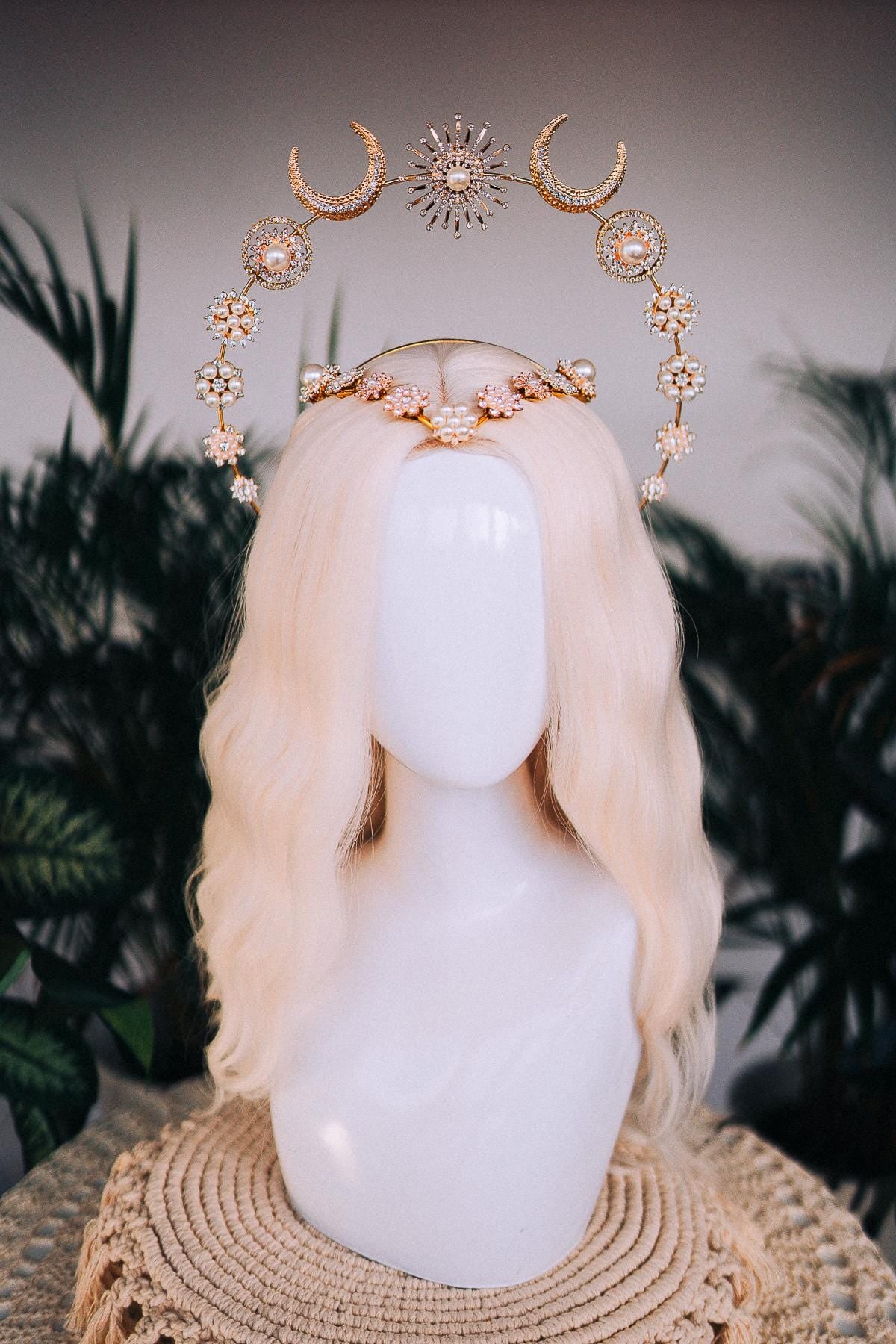 Gold Halo Crown