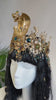 Cleopatra Crown, Egyptian Crown, Festival Accessories, Carnival Crown, Mardi Gras Headpiece, Queen Cleopatra Costume,Handmade Egyptian Crown