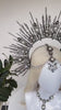 Rats Halo Crown, Halloween costume, Sugar skull, Halo Crown, Halo Headpiece, Headpiece with rats, Day of the dead, La Catrina headpiece