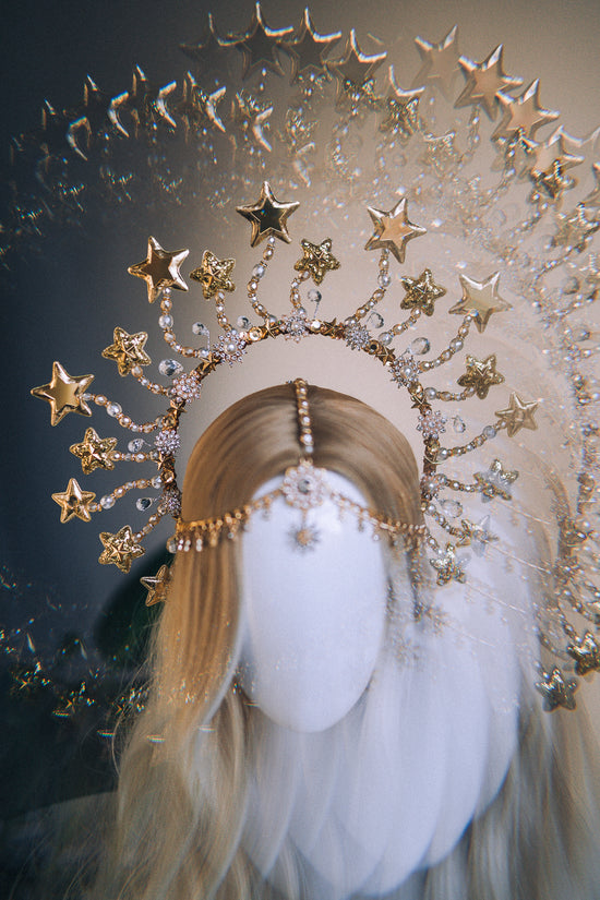 Celestial Jewellery Star Halo Crown