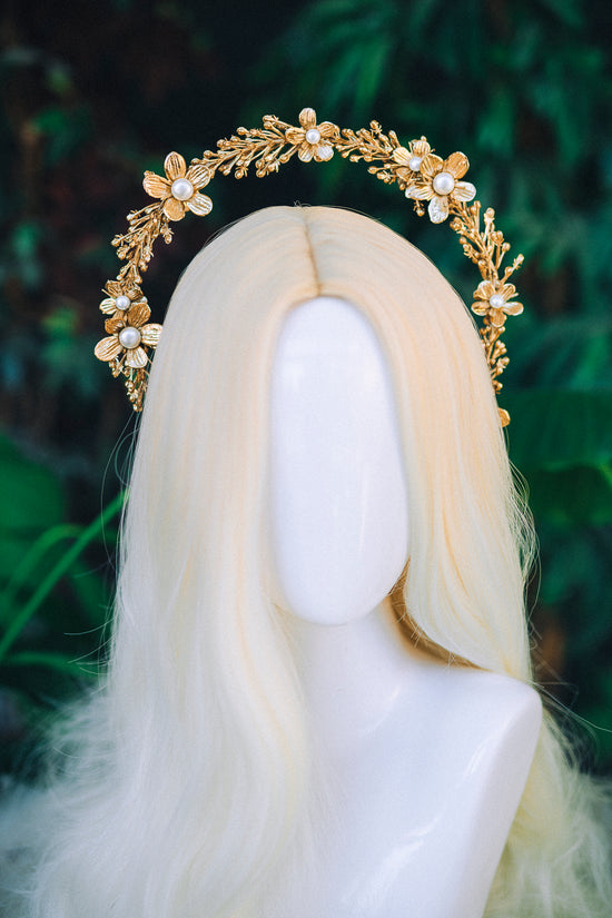 Moon Child Halo Crown Celestial Headpiece