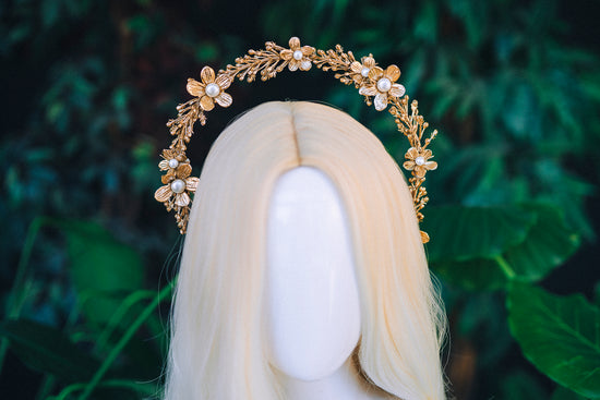 Moon Child Halo Crown Celestial Headpiece